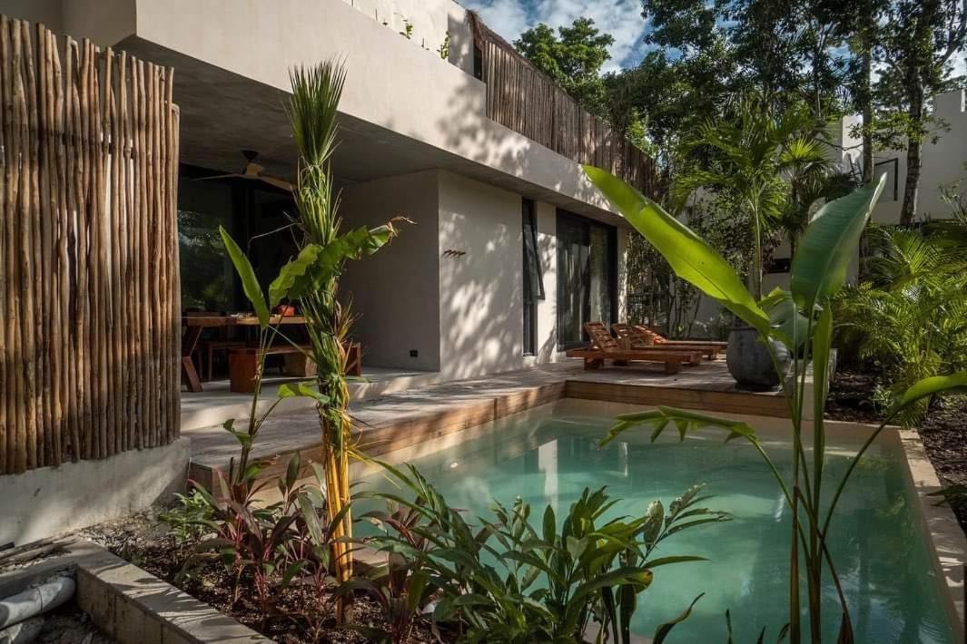 Villa Xuncari En El Corazon De La Selva Tulum Exterior foto