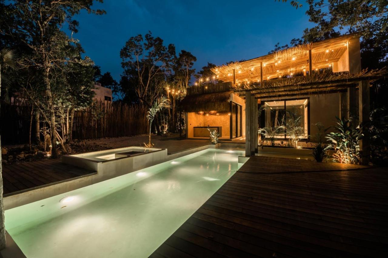 Villa Xuncari En El Corazon De La Selva Tulum Exterior foto