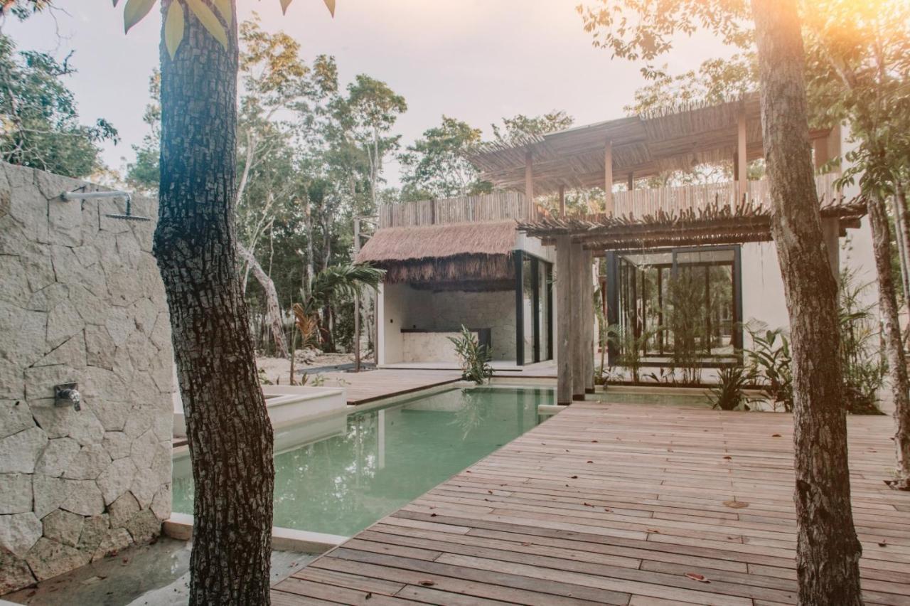 Villa Xuncari En El Corazon De La Selva Tulum Exterior foto