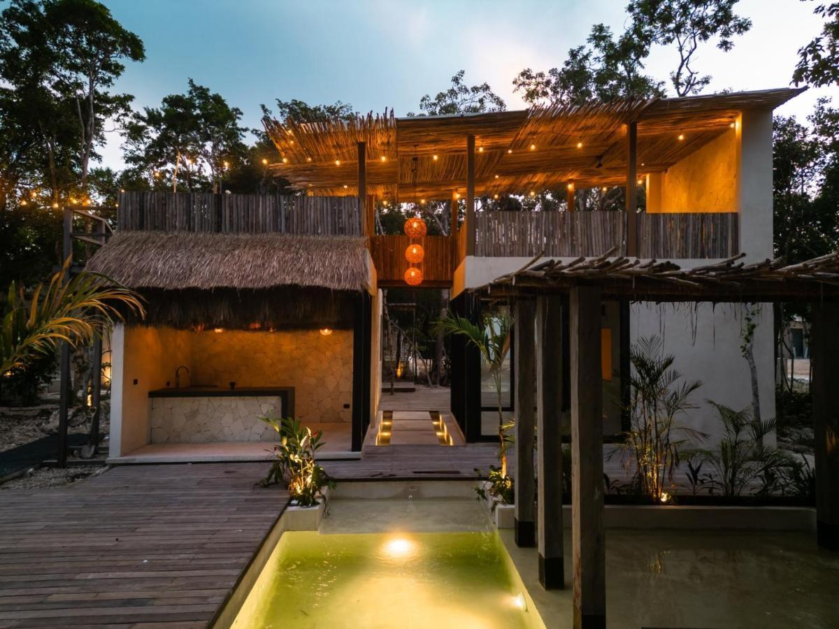 Villa Xuncari En El Corazon De La Selva Tulum Exterior foto